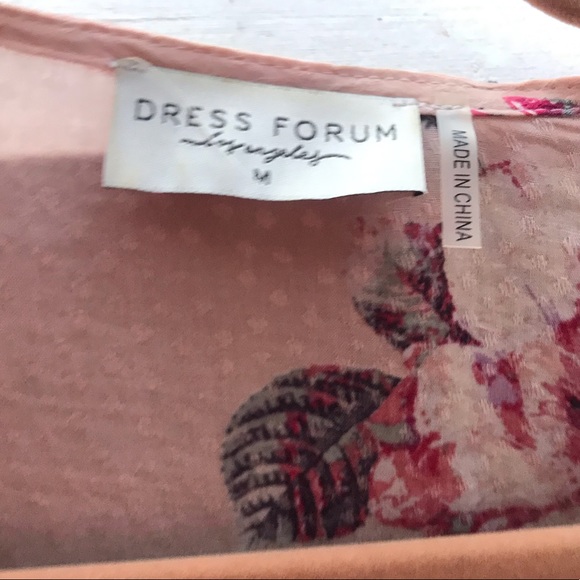 Front tie floral printed shirt! - Picture 5 of 5